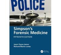 Richard Martin Jones Simpson's Forensic Medicine (Tascabile)