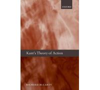 Richard McCarty Kant's Theory of Action (Copertina rigida)