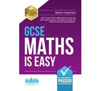 Richard McMunn GCSE Maths is Easy: Pass GCSE Mathematics the Easy Wa (Tascabile)