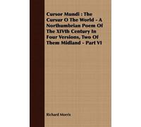 Richard Morris Cursor Mundi (Tascabile)