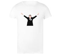 Richard Nixon T-Shirt Basica da Donna Bianca in Cotone Cotton White Women's T-Shirt