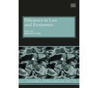 Richard O. Zerbe Efficiency in Law and Economics (Copertina rigida)