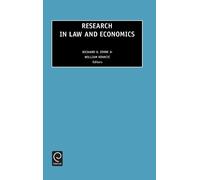 Richard O. Zerbe Jr. Research in Law and Economics (Copertina rigida)