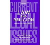 Richard O'Dair Law and Religion (Copertina rigida) Current Legal Issues