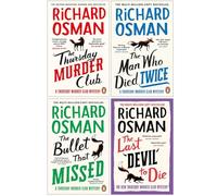 Richard Osman 4 Books Collection Set (The Thursday Murder Club; The Man Who Died Twice; The Bullet That Missed; The Last Devil To Die)