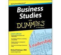 Richard Pettinger Business Studies For Dummies (Tascabile)
