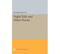 Richard Pevear Night Talk and Other Poems (Tascabile)