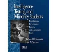 Richard R. Valencia Lisa A. S Intelligence Testing and Minority Stu (Tascabile)