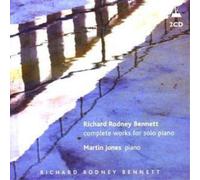 Richard Rodney Bennett Complete Works for Solo Piano (CD) Album