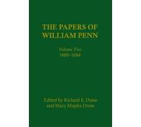 Richard S. Dunn The Papers of William Penn, Volume 2 (Copertina rigida)