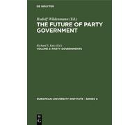Richard S. Katz Party Governments (Copertina rigida)
