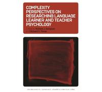 Richard S. Pinn Complexity Perspectives on Researching Langua (Copertina rigida)