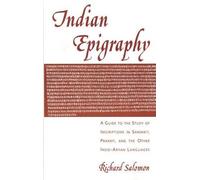 Richard Salomon Indian Epigraphy (Copertina rigida) South Asia Research