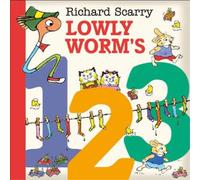 Richard Scarry Lowly Worm’s 123 (Libro di cartone)