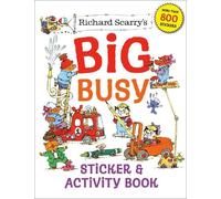 Richard Scarry Richard Scarry's Big Busy Sticker and Activity Book (Tascabile)