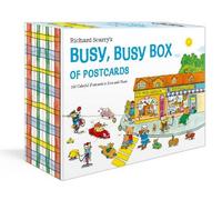 Richard Scarry – Busy, Busy Box of Postcards – 100 cartoline colorate da conservare e condividere