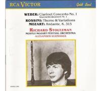 Richard Stoltzm Weber: Clarinet Concerto No. 1 / Rossini: Theme & Variation (CD)