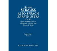 Richard Strauss Also sprach Zarathustra, Op.30 (Tascabile)