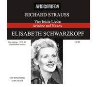 Richard Strauss Richard Strauss: Vier Lezte Lieder/Ariadne Auf Naxos (CD) Album