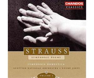 Richard Strauss Symphonic Poems Vol. 2 (Jarvi, Scottish No, Wallfisch) (CD)
