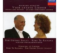 Richard Strauss: Vier letzte Lieder (Four Last Songs) ~ Kanawa / Solti by Kiri Te Kanawa (1991-11-08)