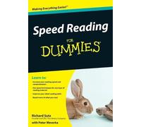 Richard Sutz Speed Reading For Dummies (Tascabile)