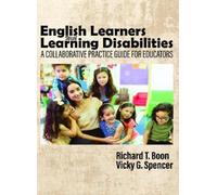 Richard T. Boon English Learners with Learning Disabilities (Tascabile)