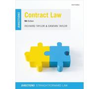 Richard Taylor Damian Taylor Contract Law Directions (Tascabile) Directions
