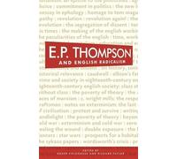 Richard Taylor E. P. Thompson and English Radicalism (Tascabile)