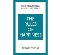 Richard Templar The Rules of Happiness (Tascabile)