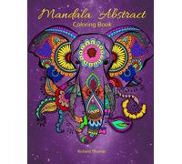 Richard Thomas Mandala Abstract Coloring Book (Tascabile)
