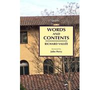 Richard Vallée John Perry Words and Contents (Tascabile)