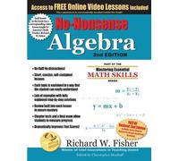 Richard W Fisher No-Nonsense Algebra, 2nd Edition (Tascabile)