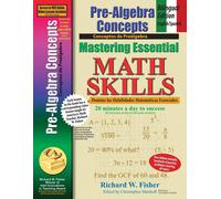 Richard W Fisher Pre-Algebra Concepts (Tascabile)