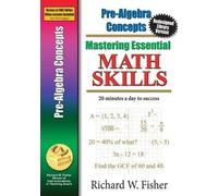 Richard W Fisher Pre-Algebra Concepts (Tascabile)