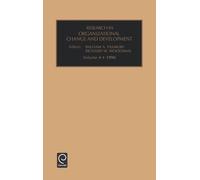 Richard W. Wood Research in Organizational Change and Develop (Copertina rigida)