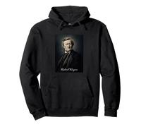 Richard Wagner Compositore Pianista Felpa con Cappuccio