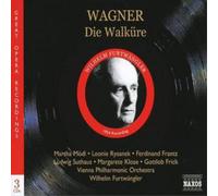 Richard Wagner Die Walkure (Furtwangler, Vienna Po, Modl, Rysanek, Frantz) (CD)