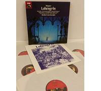 RICHARD WAGNER, HERBERT VON KARAJAN lohengrin, libretto, 5 x lp, boxset, SLS 5237
