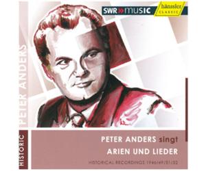 Richard Wagner Peter Anders Singt Arien Und Lieder (CD) Album