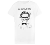 Richard Wagner T-Shirt per Bambini in Cotone Bianco Base Basic Cotton White Children's T-Shirt