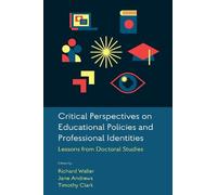 Richard Waller Critical Perspectives on Educational Policies (Copertina rigida)