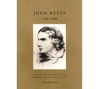 Richard Wendorf John Keats, 1795-1995 (Tascabile) Houghton Library Publications