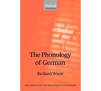 Richard Wiese The Phonology of German (Tascabile)
