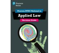 Richard Wortley Pearson REVISE BTEC National Applied Law R (Mixed Media Product)