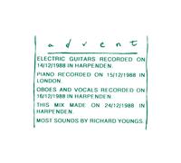 Richard Youngs Advent (Reissue) (CD) Album