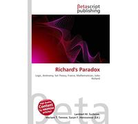 Richard's Paradox: Logic, Antinomy, Set Theory, France, Mathematician, Jules Richard