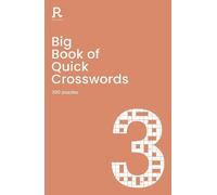Richardson Puzzles and Games Big Book of Quick Crosswords Book 3 (Tascabile)