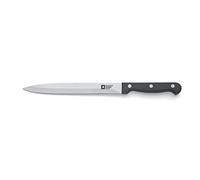 RICHARDSON SHEFFIELD Artisan Coltello Arrosto Acciaio 13C,Lama 20.5cm, Nero | Coltello da intaglio, acciaio inox 13 C AISI 420, finitura lucida, lama 20,5 cm, nero