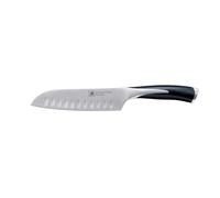 Richardson Sheffield R14000P165160 - Coltello da cucina "Santoku", in acciaio INOX, 12,5 cm, colore: Nero